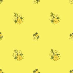 Seamless Floral Pattern N486