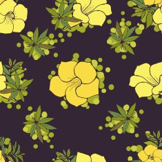 Seamless Floral Pattern N487