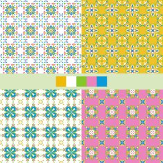Geometric seamless pattern N25
