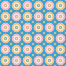Geometric seamless pattern N35