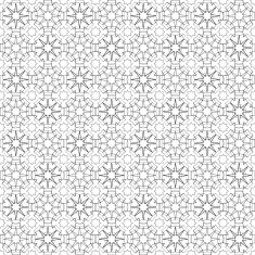 Geometric seamless pattern N36
