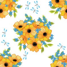 Seamless floral background N118