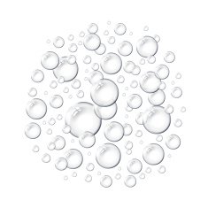 Water bubbles pattern or background N3