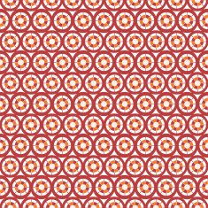 Abstract seamless circle and line pattern