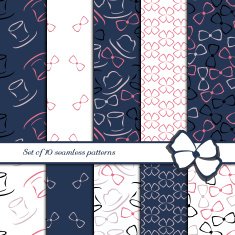 Set of 10 seamless patterns N2