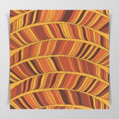 Striped wave brown Pattern