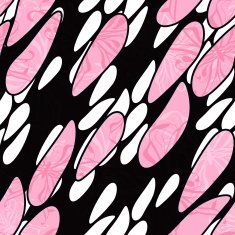 Seamless pattern abstract painting retro colors background