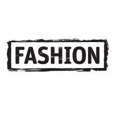 Black vector grunge stamp FESHION
