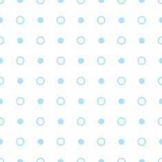 Vector geometric blue seamless patterns Dots simple background