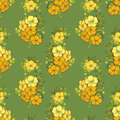 Seamless Floral Pattern N493