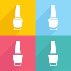 Vector nail polish Illustration EPS10 N2