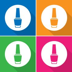 Vector nail polish Illustration EPS10 N4