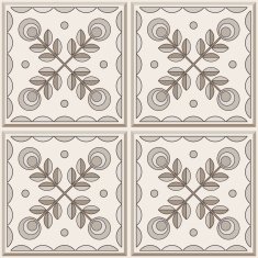 Brown ceramic tile N4
