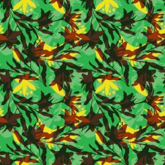 Seamless fashion pattern with flowers N3