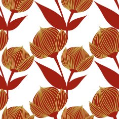 Seamless Floral Pattern N494
