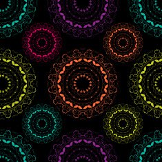 Abstract Seamless Pattern Background Vector Illustration