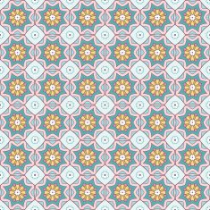 Geometric seamless pattern N38