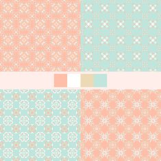 Geometric seamless pattern N41