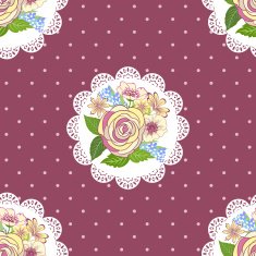 Seamless floral background N121