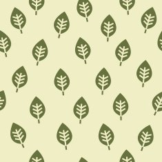 Leaf seamless vector pattern