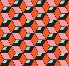 Seamless fashion pattern N19