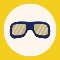 glasses theme elements vector eps N5