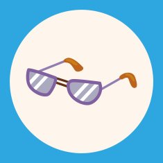 glasses theme elements vector eps N6
