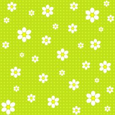 Classic vintage flower pattern N4
