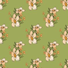 Seamless Floral Pattern N500