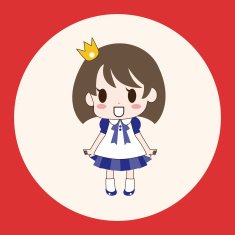 girl cartoon theme elements vector eps N3