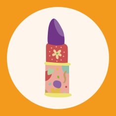 lipstick theme elements vector eps N3