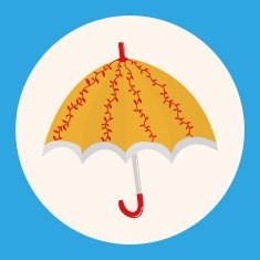 Umbrella theme elemets vector eps N2