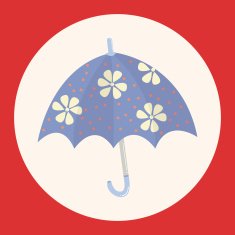 Umbrella theme elemets vector eps N15