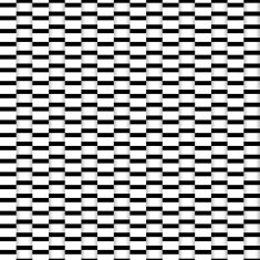 Abstract seamless illusion paper stripes monochrome pattern