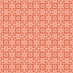 Abstract seamless pattern in orange color N3