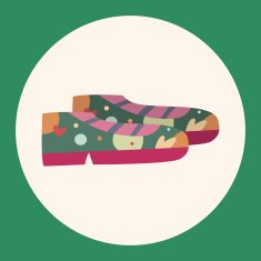 shoe style theme elements vector eps N16