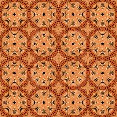 Seamless Vintage Lace Pattern (Vector) N21