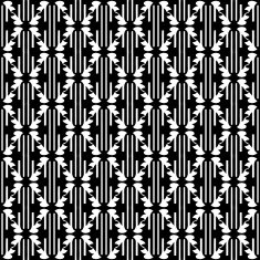 Abstract seamless pattern in black and white N14