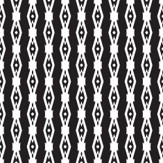 Abstract seamless pattern in black and white N20