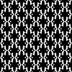 Abstract seamless pattern in black and white N22