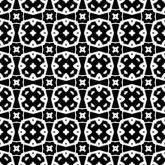 Abstract seamless pattern in black and white N23