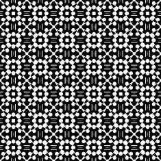 Abstract seamless pattern in black and white N24