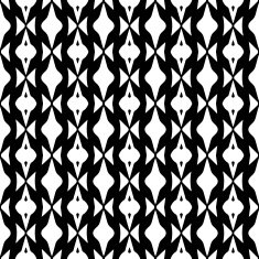 Abstract seamless pattern in black and white N25