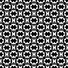 Abstract seamless pattern in black and white N28