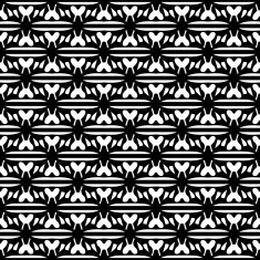 Abstract seamless pattern in black and white N29