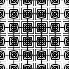 Abstract seamless pattern in black and white N30