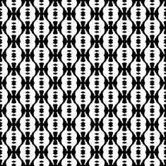Abstract seamless pattern in black and white N32