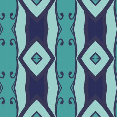 Abstract seamless ornament pattern kaleidoscope effect N17