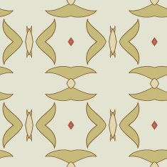 Abstract seamless ornament pattern kaleidoscope effect N21