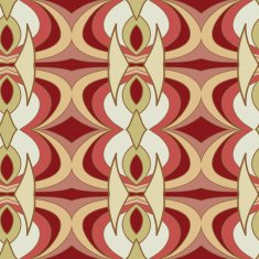 Abstract seamless ornament pattern kaleidoscope effect N22